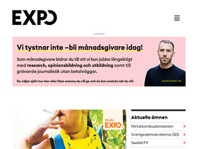 'expo.se' screenshot
