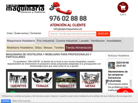'expomaquinaria.es' screenshot