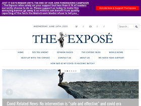 'expose-news.com' screenshot