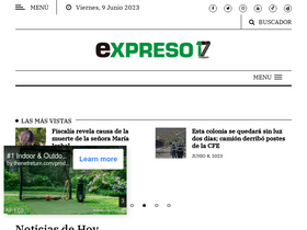 'expreso.com.mx' screenshot