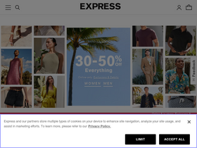 'express.com' screenshot