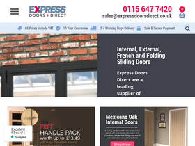 'expressdoorsdirect.co.uk' screenshot