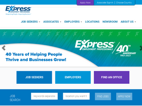 'expresspros.com' screenshot