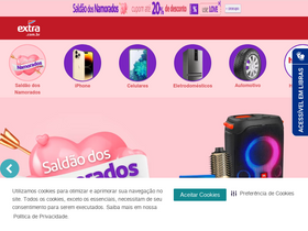'extra.com.br' screenshot