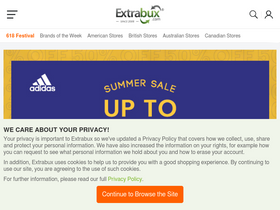 'extrabux.com' screenshot