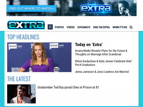 'extratv.com' screenshot