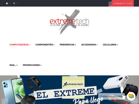 'extremetechcr.com' screenshot