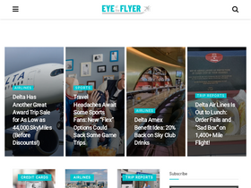 'eyeoftheflyer.com' screenshot