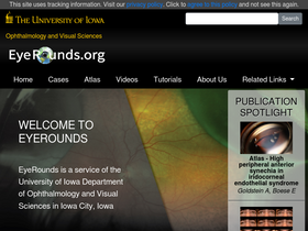 'eyerounds.org' screenshot