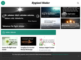 'eyguzelsozler.com' screenshot