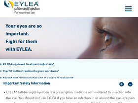 'eylea.us' screenshot