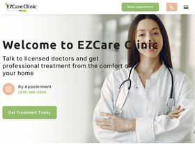 'ezcareclinic.io' screenshot