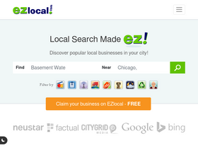 'ezlocal.com' screenshot