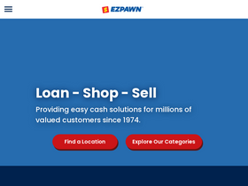 'ezpawn.com' screenshot