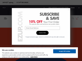 'ezup.com' screenshot