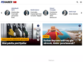 'f5haber.com' screenshot