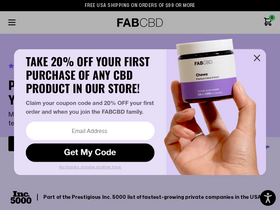 'fabcbd.com' screenshot