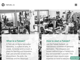 'fablabs.io' screenshot