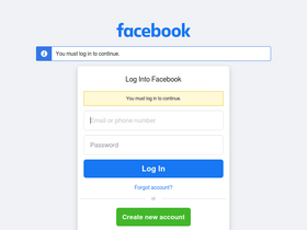 'facebook.com' screenshot