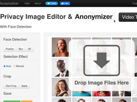 'facepixelizer.com' screenshot