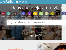 'facilisimo.com' screenshot