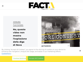 'facta.news' screenshot