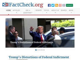 'factcheck.org' screenshot