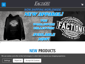 'factionmotorsports.com' screenshot