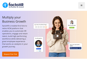 'factohr.com' screenshot