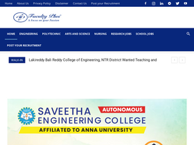 'facultyplus.com' screenshot