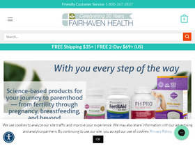 'fairhavenhealth.com' screenshot