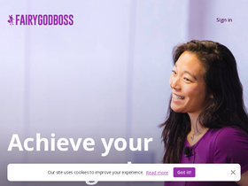 'fairygodboss.com' screenshot