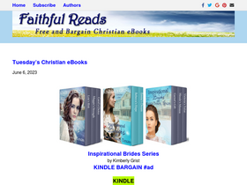 'faithfulreads.com' screenshot