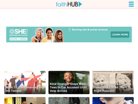 'faithhub.net' screenshot