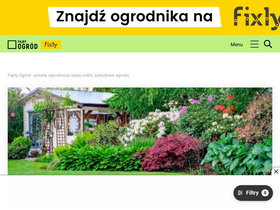 'fajnyogrod.pl' screenshot