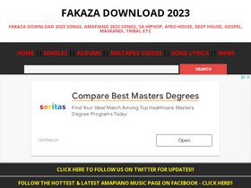 'fakazadownload.com' screenshot