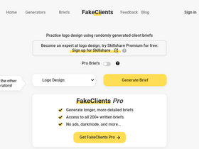 'fakeclients.com' screenshot