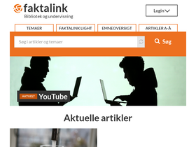 'faktalink.dk' screenshot