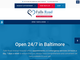 'fallsroad.com' screenshot