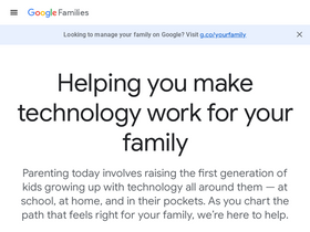 'families.google' screenshot