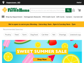 'familyfarmandhome.com' screenshot
