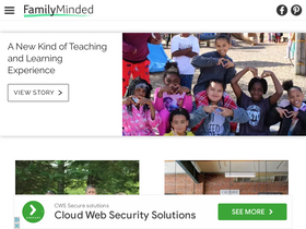 'familyminded.com' screenshot