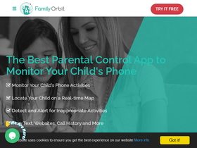 'familyorbit.com' screenshot