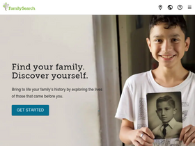 'familysearch.org' screenshot