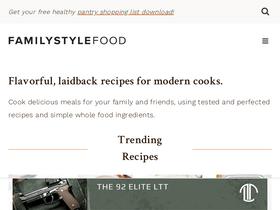 'familystylefood.com' screenshot