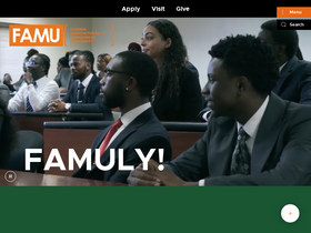 'famu.edu' screenshot