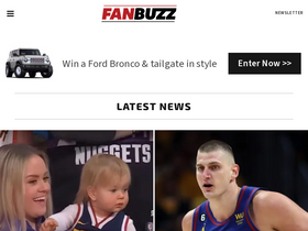 'fanbuzz.com' screenshot