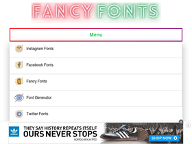 'fancyfonts.top' screenshot