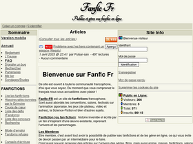 'fanfic-fr.net' screenshot