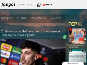 'fangol.pl' screenshot